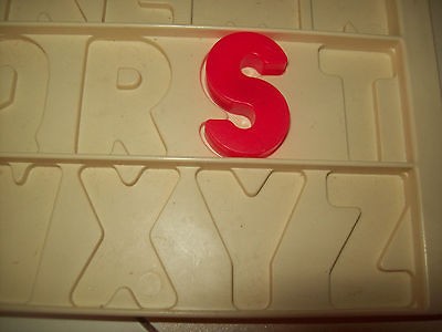 Alphabet Letter For Vintage Fisher Price Little People School 