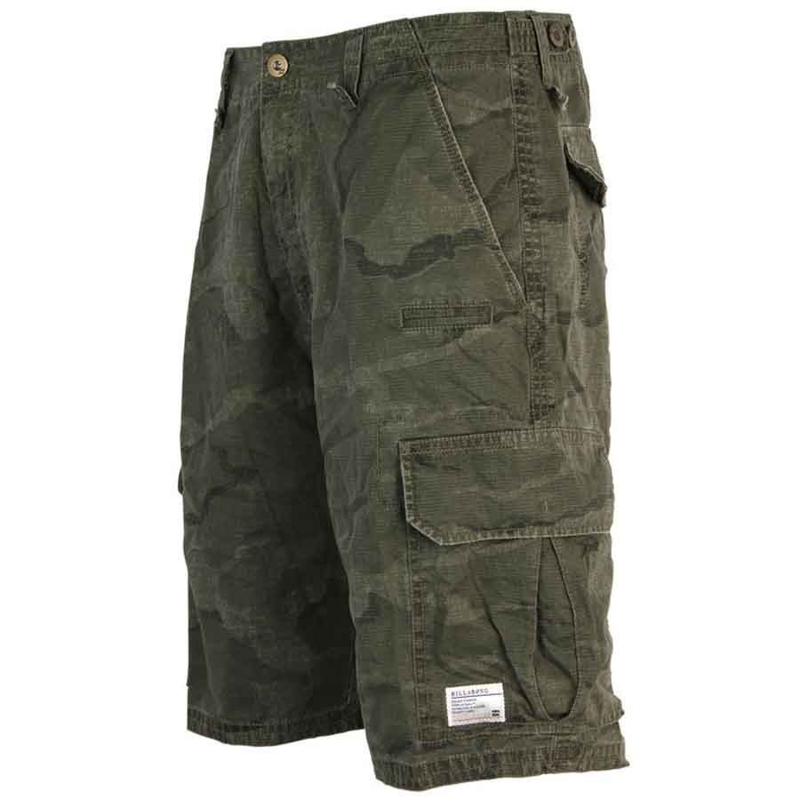 New Billabong Scheme CAMO Cargo Shorts Mens $59 Military Camo 32/33/34 