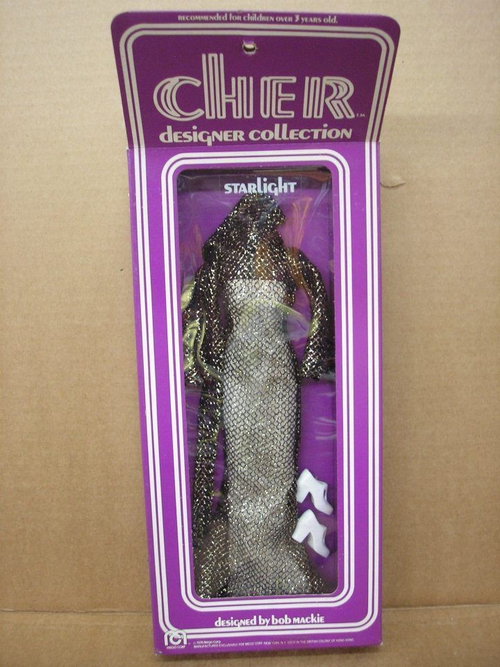 Vintage Mackie Barbie Doll Mego Cher 1976 Outfit Clothing Starlight 