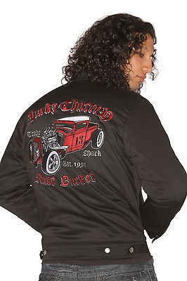 Lucky 13 Rust Bucket Hot Rod Embroidered Jacket