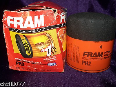 NIB FRAM PH2 SURE GRIP EXTRA GUARD ENGINE OIL FILTER