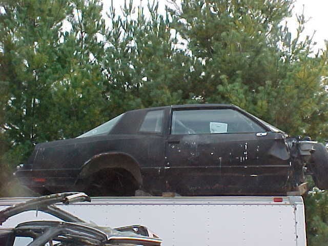 1987 monte carlo ss aerocoupe aero coupe project parts t top shell 