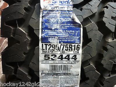 Newly listed 1 New LT 295 75 16 BFGoodrich All Terrain T/A KO Tire