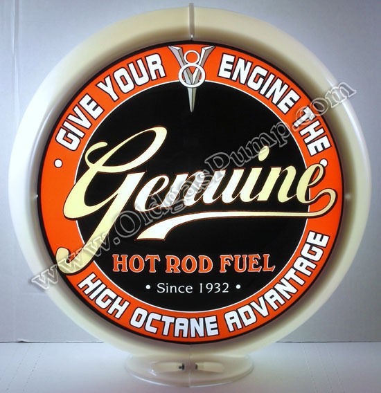 Genuine V 8 Hot Rod Fuel Gas Pump Globe   G 253