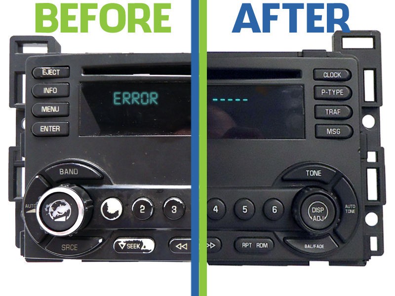 REPAIR ONLY CHEVY Equinox Cobalt PONTIAC G6 Pursuit CD Player 04 05 06 