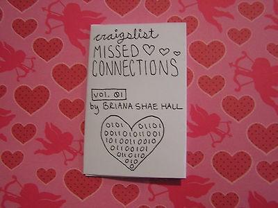 Craigslist Missed Connections #1 (MISPRINT)   Cute Handdrawn Zine 