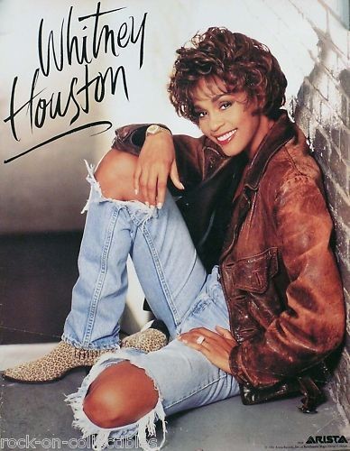 whitney houston posters in Entertainment Memorabilia