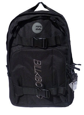 BRAND NEW + TAG BILLABONG PADANG BLACK LARGE BACKPACK SURF SCHOOL 