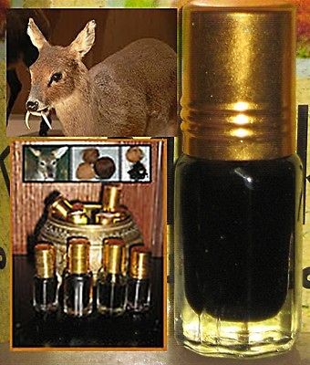 WILD DEER MUSK (BLACK) ATTAR PERFUME OIL   3ML