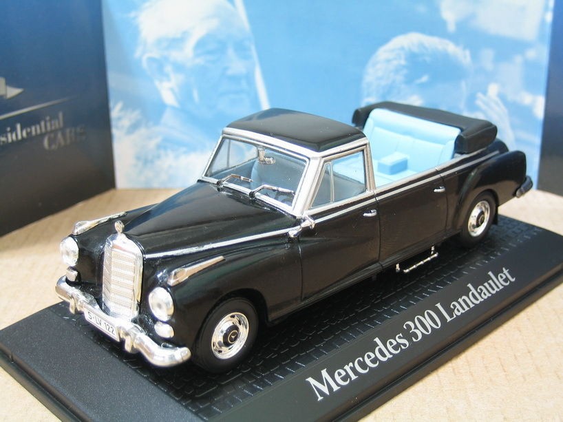 Mercedes 300 Landaulet W189 Presidential Limousine Adenauer 1/43 Norev