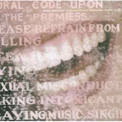 ALANIS MORISSETTE SUPPOSED U.S. PROMO POSTER LP COVER