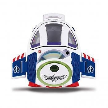 NEW*DISNEY TOY STORY BUZZ LIGHTYEAR SPACESHIP CD PLAYER BOOMBOX *KID 