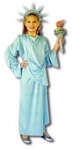 Costumes Statue of Liberty Child Costume Set w Torch