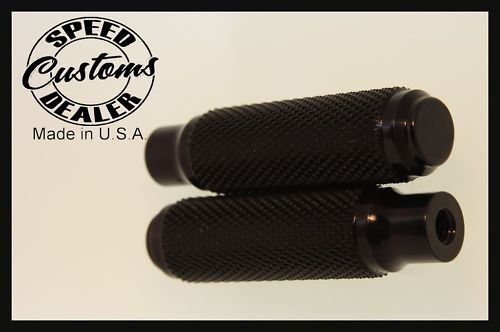 HARLEY CHOPPER BOBBER BOLT ON PASSENGER PEGS SPEED DEALER CUSTOMS 