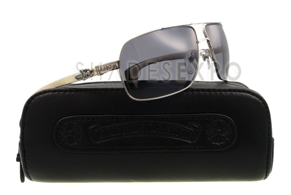 NEW Chrome Hearts Sunglasses CH MOOREHEAD SILVER SS WTEB