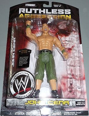 JOHN CENA   WWE Jakks Ruthless Aggression Series 30 Wrestling Action 