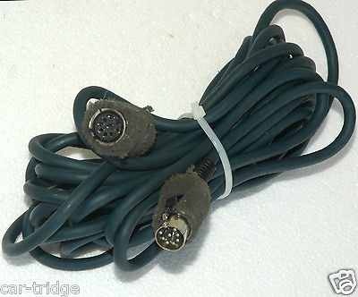   ACURA OEM ALPINE CD CHANGER 8 PIN DIN CORD DATA CABLE WIRE 14 FT NSX