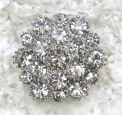   GIRL WEDDING PARTY clear pin brooch wholesale lot bulk C101664