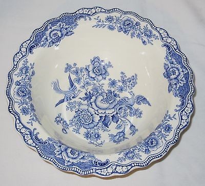 Crown Ducal Bristol Blue Vegetable Bowl 9