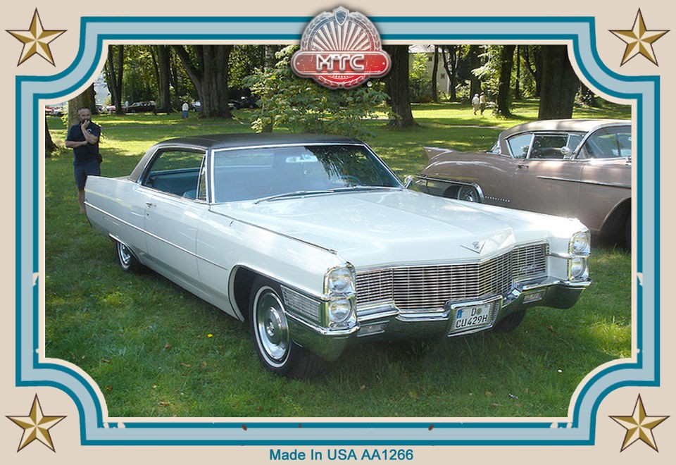 AA1266 1965 Cadillac Eldorado Car Fridge Magnet