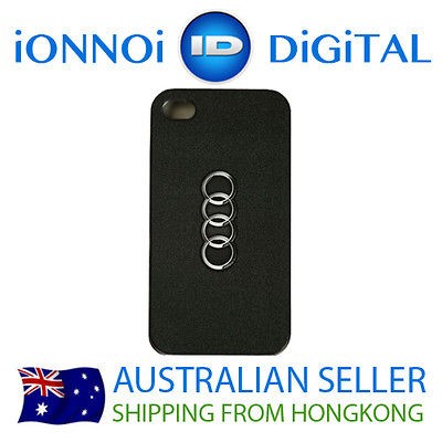 Luxury Embossed Car Design Cover Case for iPhone 5   Audi 