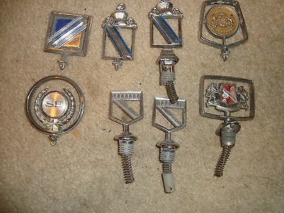 Vintage Hood ornament Lot Buick Regal Chrysler Etc