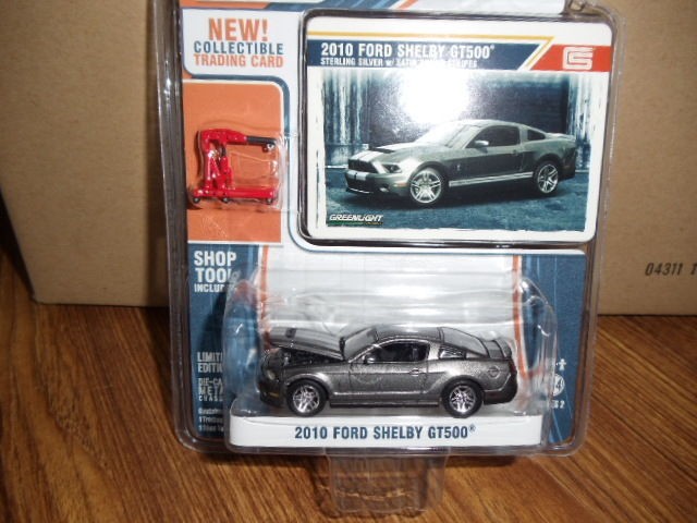 Greenlight MUSCLE 2010 Ford Shelby GT500 silver ON SALE