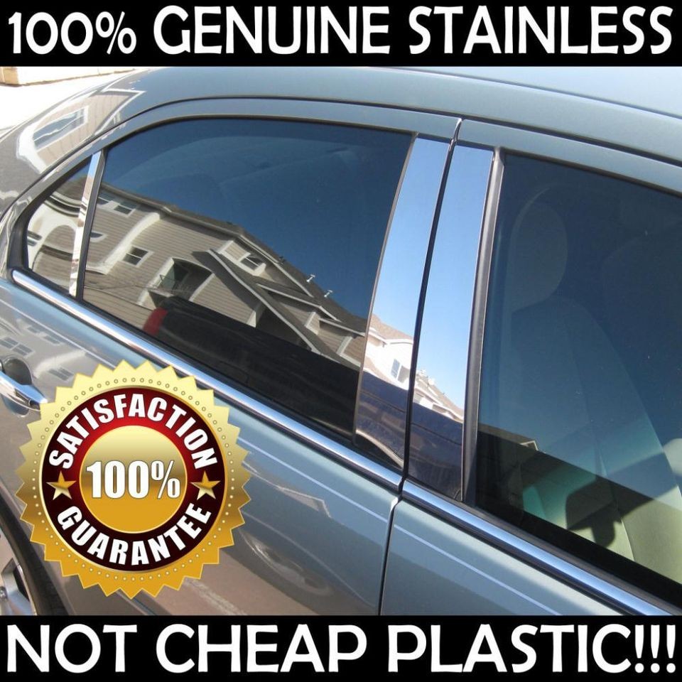 Chrysler Aspen 07 10 Polished Stainless Pillar Post Window Body Door 