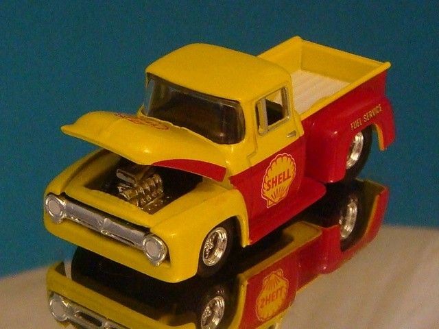 Hot Wheels 56 Ford F100 Stepside Shell Service 1/64 Ltd Edit 5 