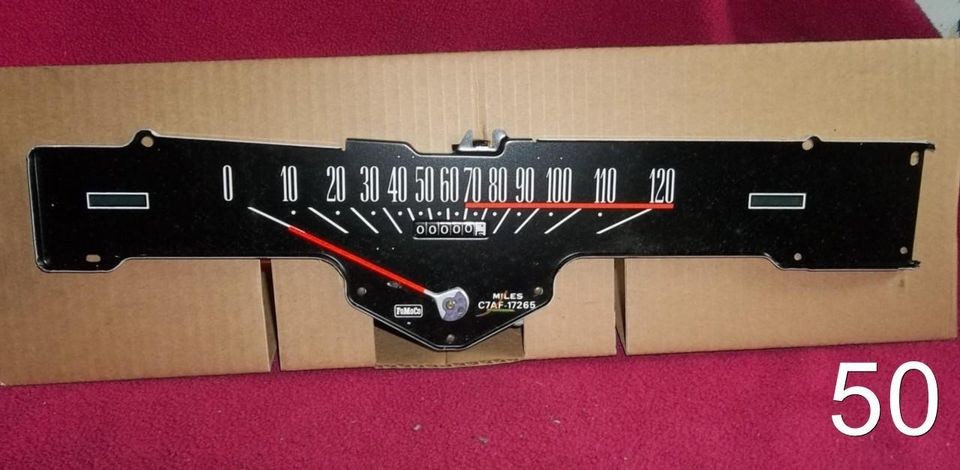 NOS 67 68 ? FORD GALAXIE SPEEDO XL LTD 390 428