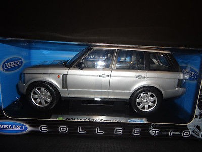 Welly Land Rover Range Rover Silver 1/18