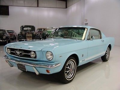 Ford  Mustang RESTORED 1965 FORD MUSTANG FASTBACK, FACTORY A CODE 