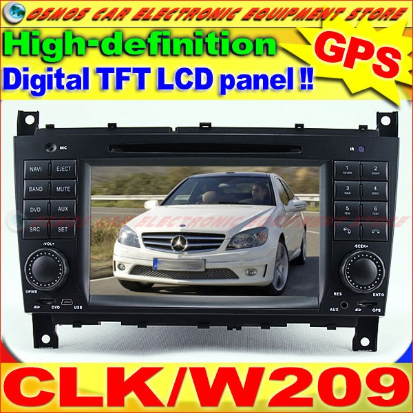 MERCEDES BENZ Class/W209 CLK63 AMG Car DVD Player GPS Navigation 