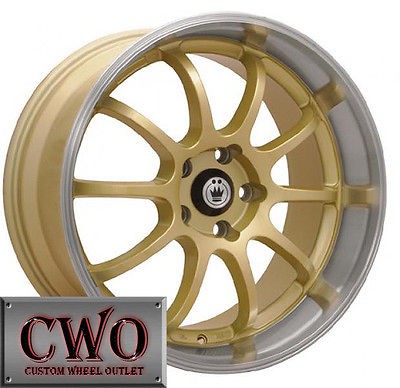   Lightning Wheels Rims 4x100 4 Lug Civic Mini G5 Cobalt XB Integra