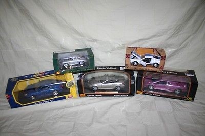   Replica CAR LOT Maisto/Motorma​x PORCHE Mercedes LAMBORGHINI Mustang