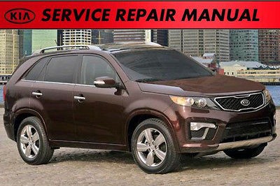 KIA SORENTO 2009 2010 2011 2012 REPAIR & SERVICE MANUAL