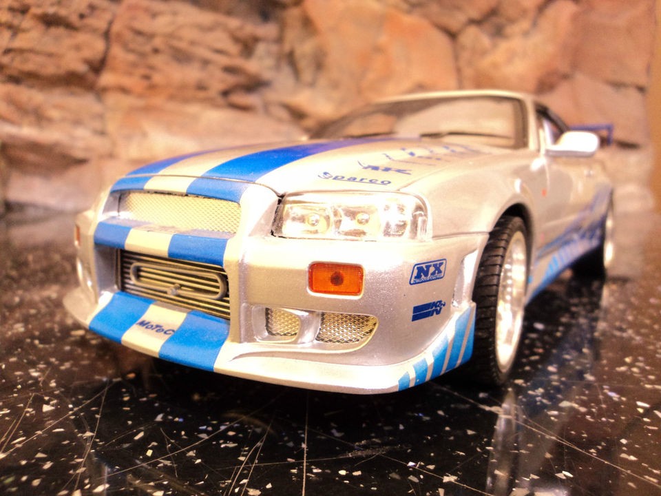 18 NISSAN SKYLINE FAST AND THE FURIOUS RARE FILM CAR