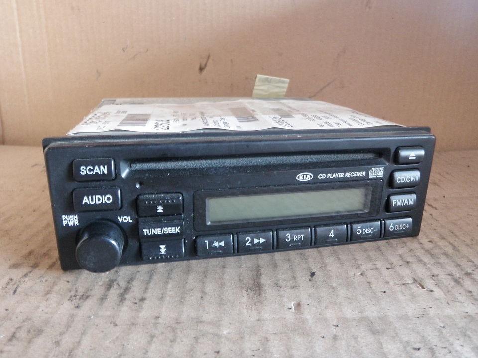 kia spectra cd player