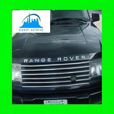 1995 2002 LAND ROVER RANGE ROVER CHROME TRIM FOR UPPER GRILL GRILLE 