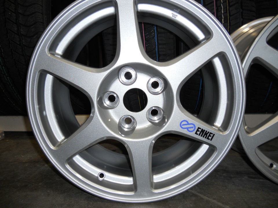 Mitsubishi Evo 8 17 Alloy, 6 Spoke Enkei Rim