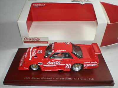 43 TSM Truescale Nissan Bluebird Gr.5 Silhouette Coco Cola 1982 WEC 