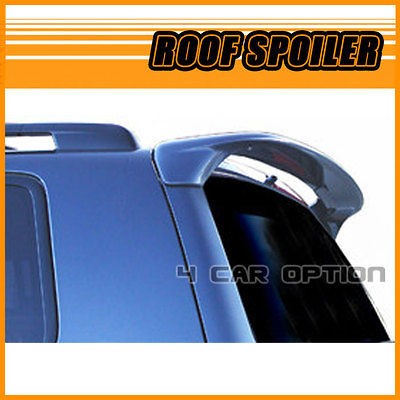 TOYOTA HIGHLANDER 01 07 OE STY ROOF SPOILER WING PAINTED 8P4 DARK 