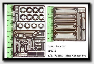 Photoetch for 1/24 Mini Cooper for Fujimi kits