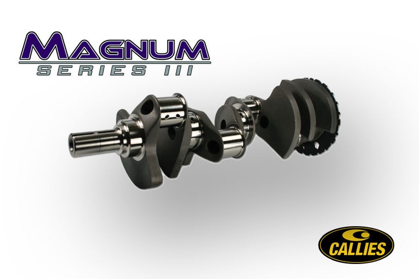 CALLIES MAGNUM CRANKSHAFTS LS1 4.100 STROKE, 2.1 JOURNALS, 2.5585 