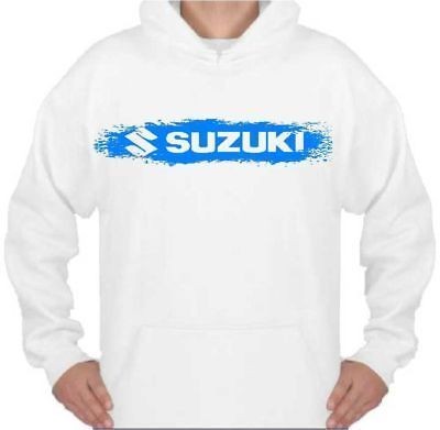 Suzuki Motorcycle Racing Hooded Sweatshirt Brand New Hoodie