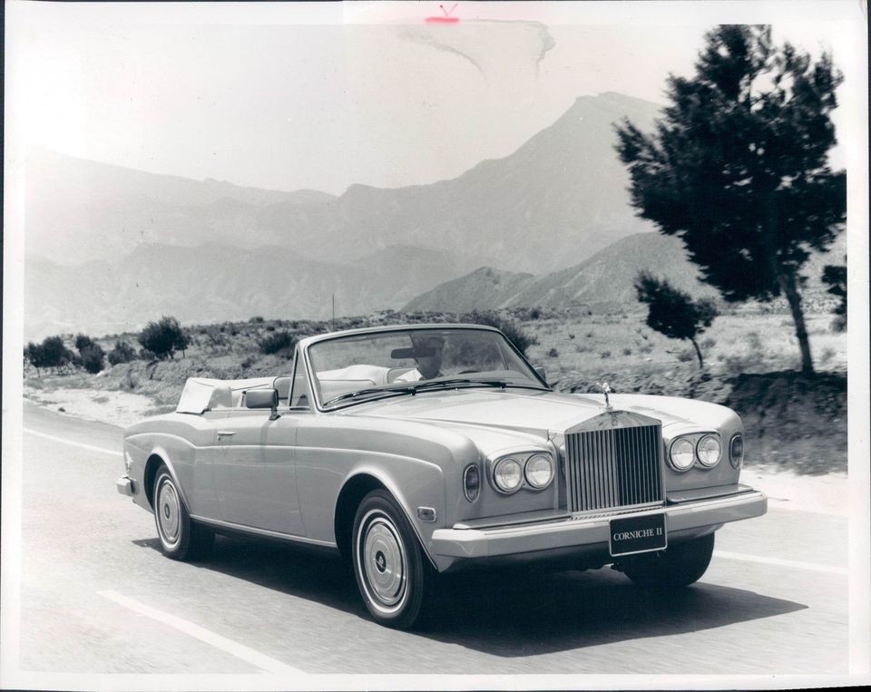 rolls royce convertible in Corniche