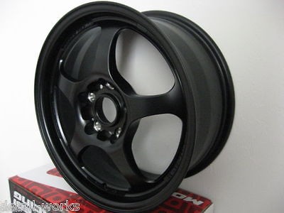 Motegi Racing TRAKLITE 16x7 Black RIMS WHEELS 5x100 +40mm MR2388678040 