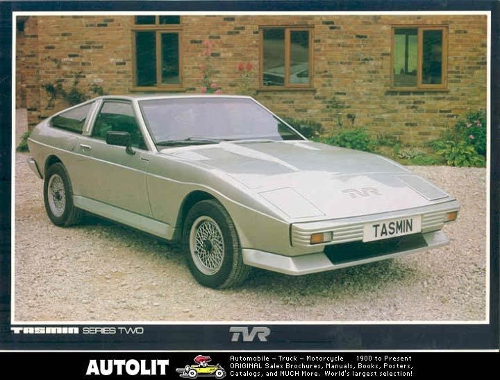 tvr tasmin series 2 brochure  7 99  1982 1983 tvr 