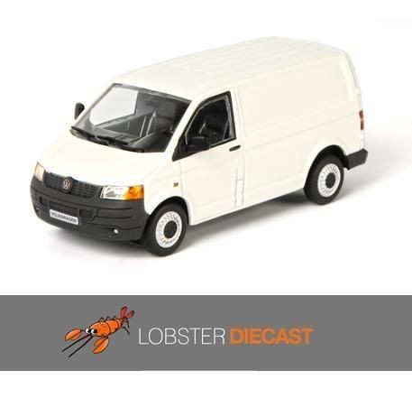 VOLKSWAGEN T5 TRANSPORTER VAN in White 1/50 scale model WSI