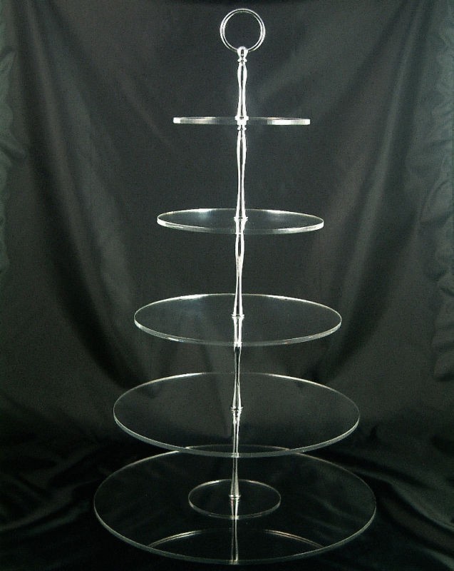 TIER ACRYLIC WEDDING CAKE & PARTY CUPCAKE STAND